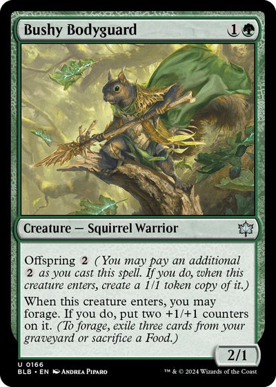 Bushy Bodyguard (166) (BLB)