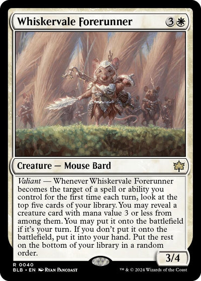Whiskervale Forerunner (40) (BLB)