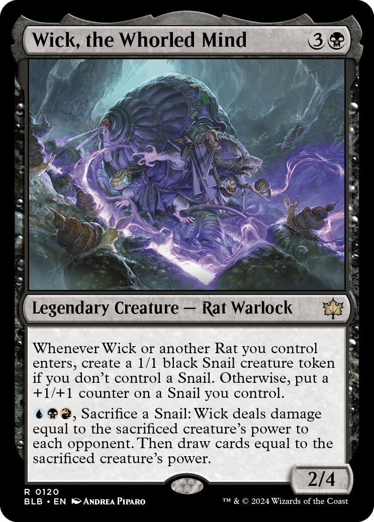 Image for Wick, the Whorled Mind (120) (BLB) - Magic: The Gathering