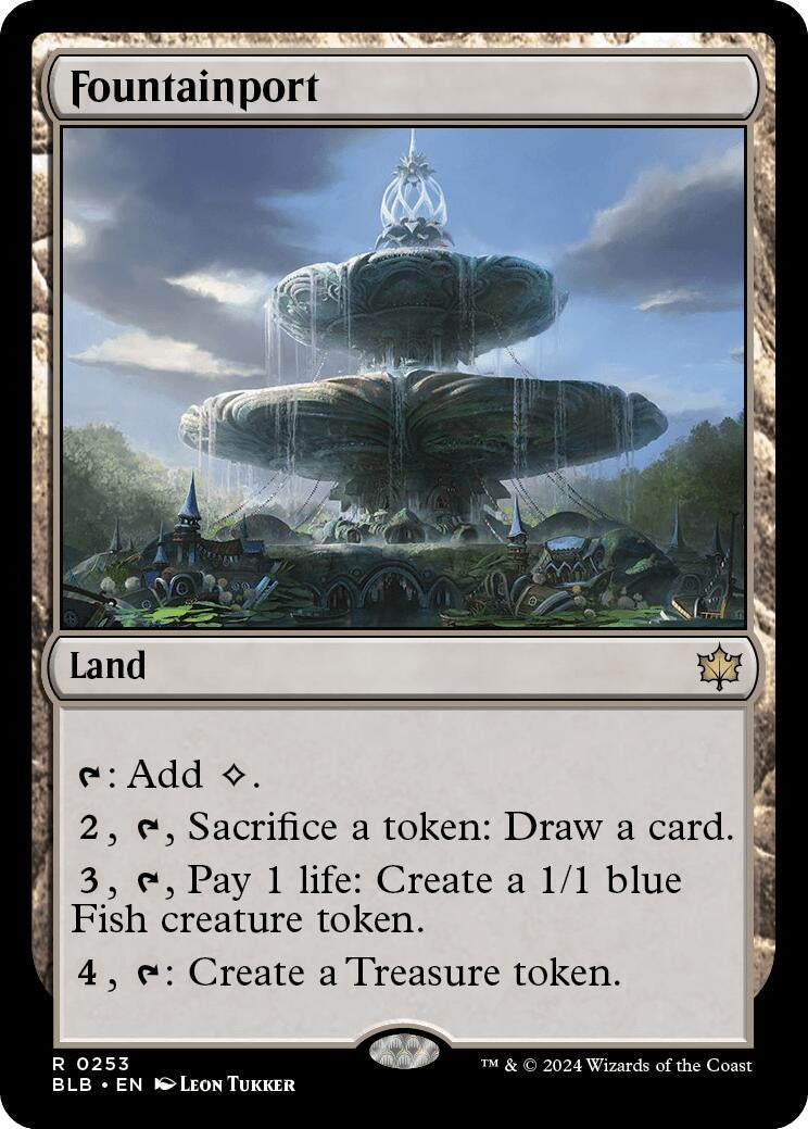 Image for Fountainport (253) (BLB) - Magic: The Gathering