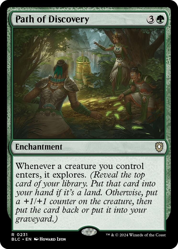 Image for Path of Discovery (231) (BLC) - Magic: The Gathering