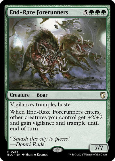 End-Raze Forerunners (214) (BLC)