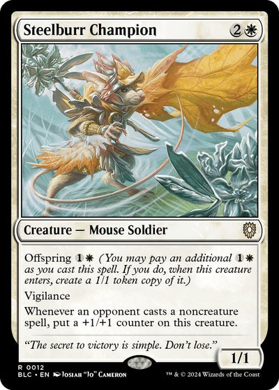 Steelburr Champion (12) (BLC)