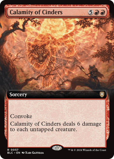 Calamity of Cinders (Extended Art) (57) (BLC)