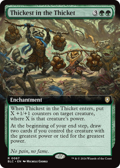 Thickest in the Thicket (Extended Art) (67) (BLC)
