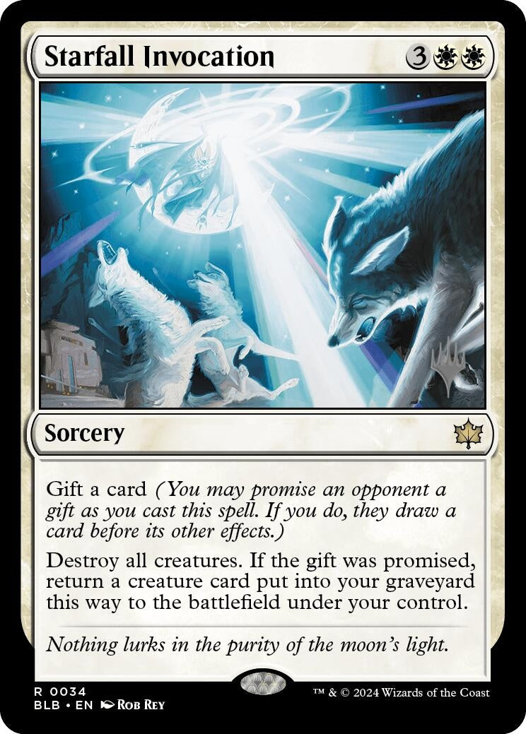 Image for Starfall Invocation (34) (PPBLB) - Magic: The Gathering