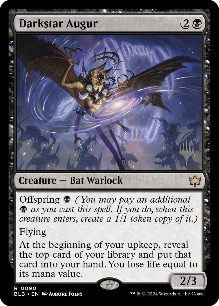 Image for Darkstar Augur (90) (PPBLB) - Magic: The Gathering