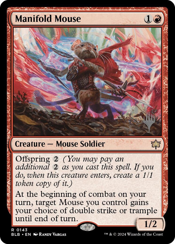 Image for Manifold Mouse (143) (PPBLB) - Magic: The Gathering