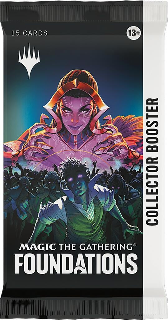 Image for Magic: The Gathering Foundations - Collector Booster Pack - Magic: The Gathering