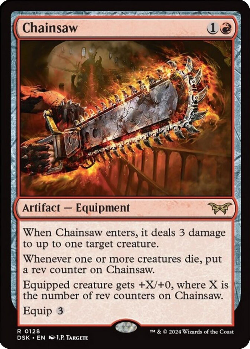 Image for Chainsaw (128) (DSK) - Magic: The Gathering