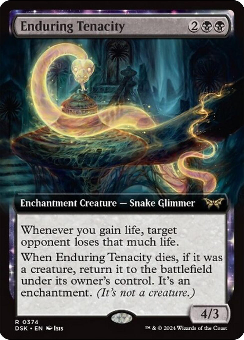 Image for Enduring Tenacity (Extended Art) (374) (DSK) - Magic: The Gathering