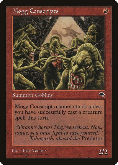 Mogg Conscripts (189) (TMP)