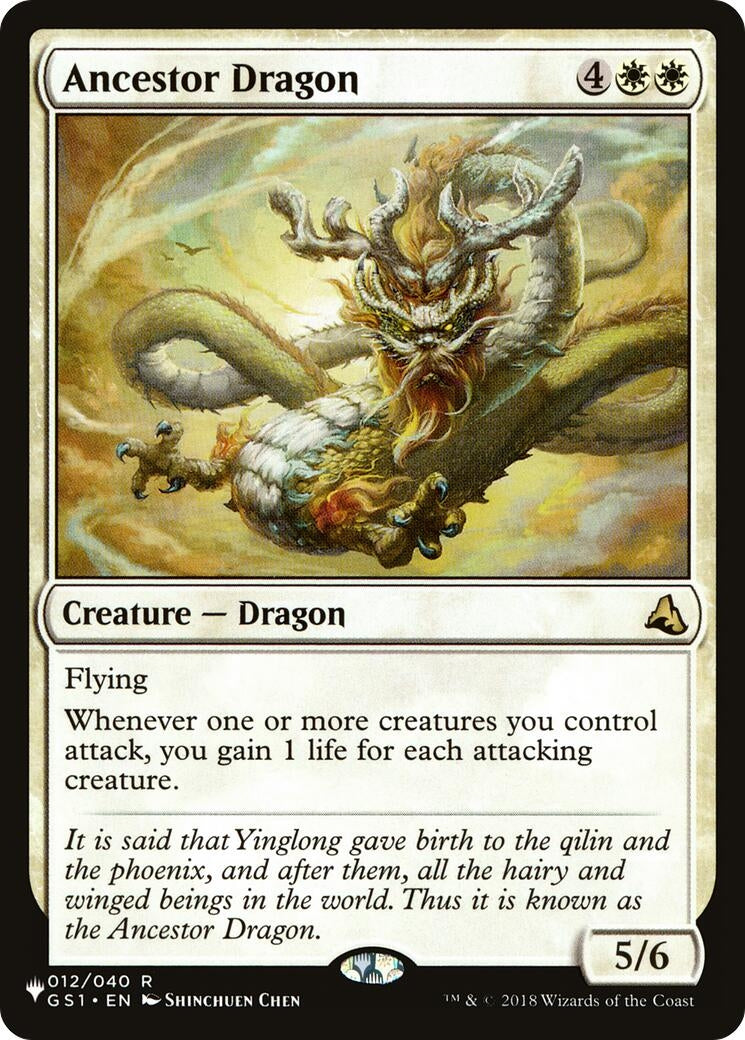 Ancestor Dragon (012/040) (LIST)
