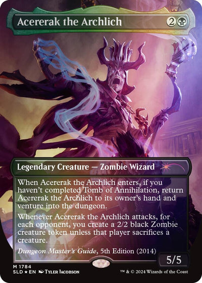 Acererak the Archlich (Rainbow Foil) (1784) (SLD)