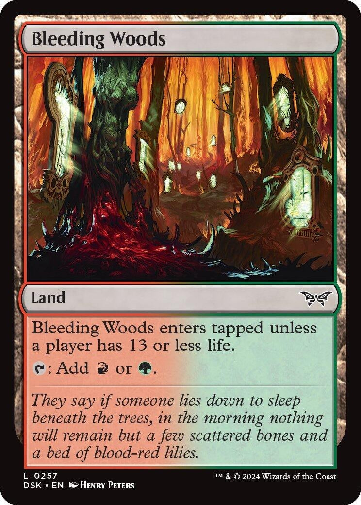 Bleeding Woods (257) (DSK) Japanese