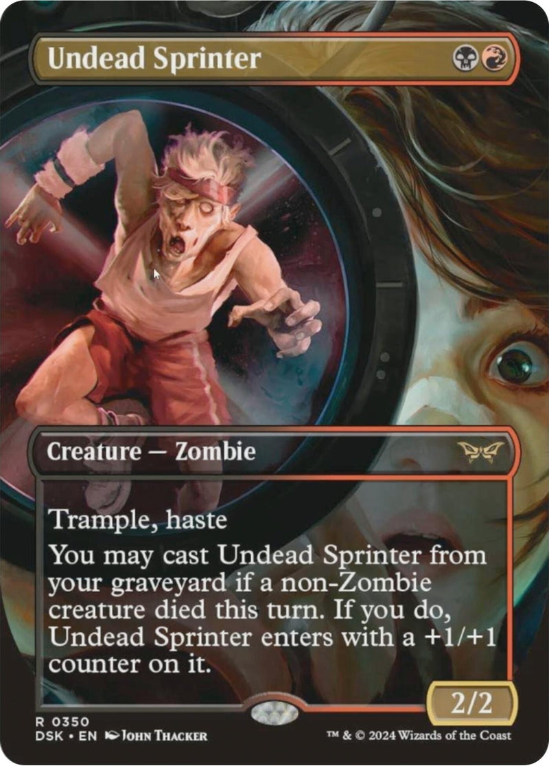 Image for Undead Sprinter (Borderless) (350) (DSK) - Magic: The Gathering