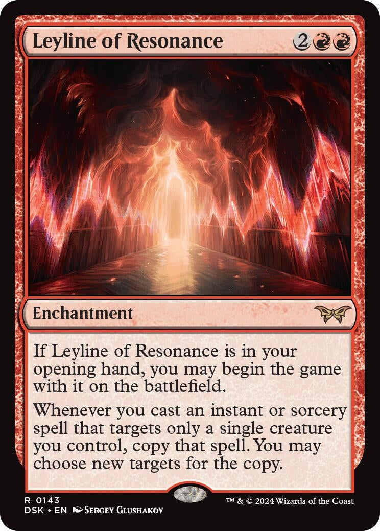 Image for Leyline of Resonance (143) (DSK) - Magic: The Gathering