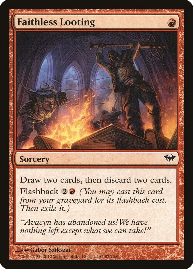 Faithless Looting (87) (DKA) French