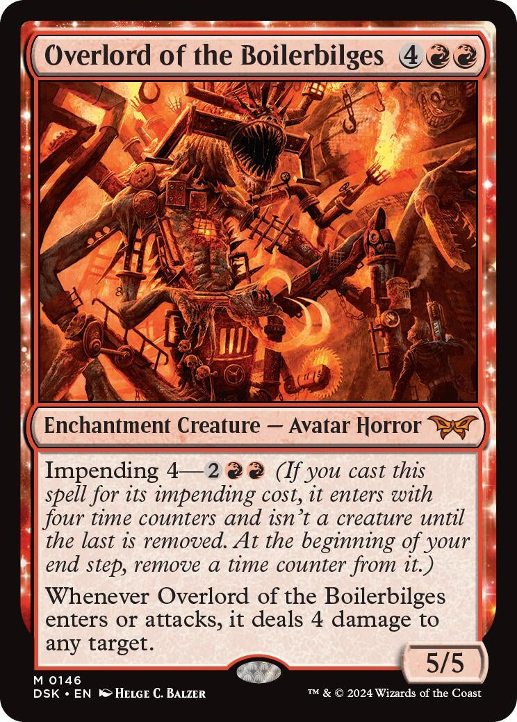 Image for Overlord of the Boilerbilges (146) (DSK) - Magic: The Gathering