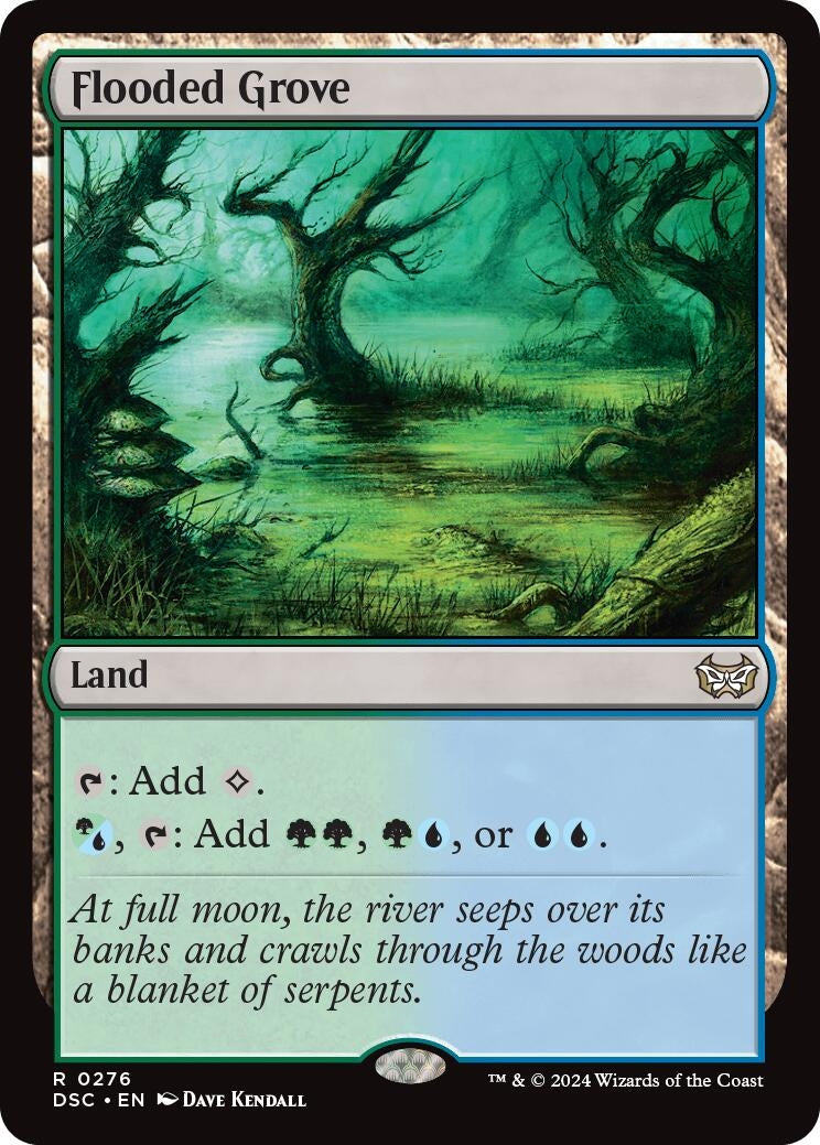 Image for Flooded Grove (276) (DSC) - Magic: The Gathering