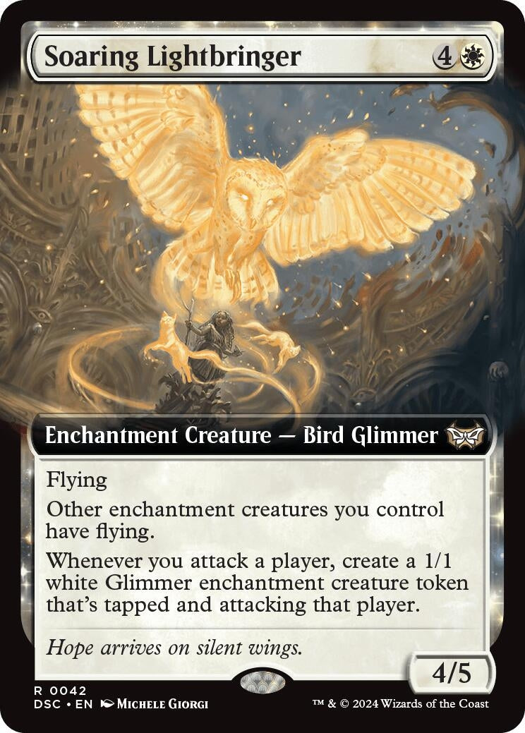 Image for Soaring Lightbringer (Extended Art) (42) (DSC) - Magic: The Gathering