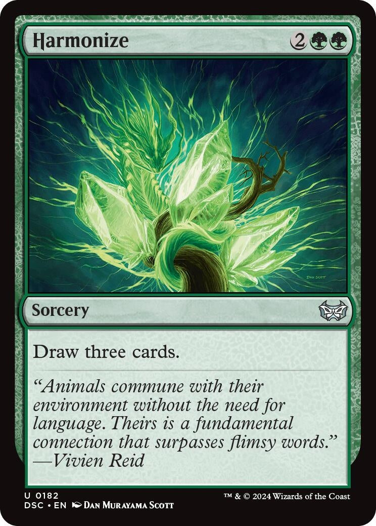 Image for Harmonize (182) (DSC) - Magic: The Gathering