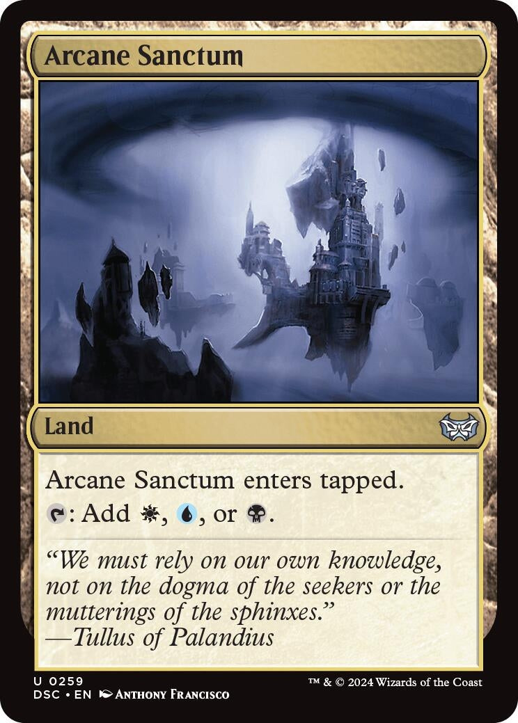 Image for Arcane Sanctum (259) (DSC) - Magic: The Gathering