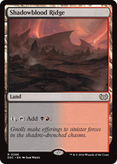 Shadowblood Ridge (296) (DSC)