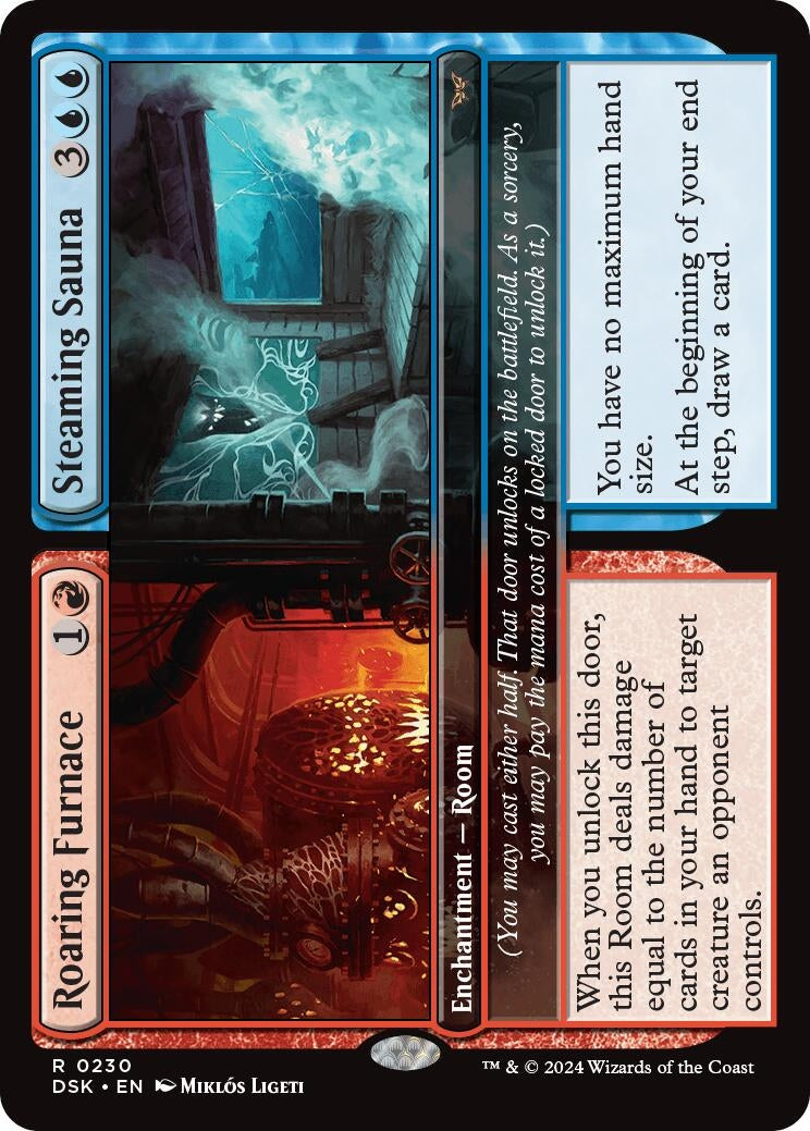 Image for Roaring Furnace // Steaming Sauna (230) (DSK) - Magic: The Gathering