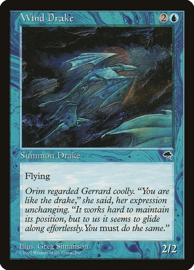 Wind Drake (105) (TMP) Japanese