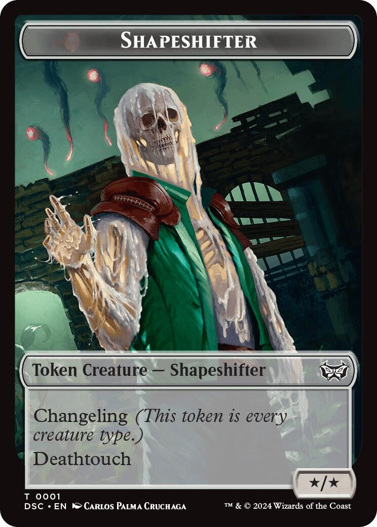 Image for Shapeshifter // Insect (0022) Double-Sided Token (1 // 22) (DSC) - Magic: The Gathering