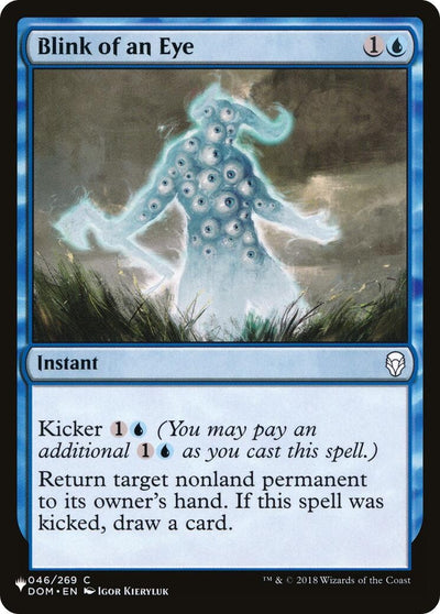 Blink of an Eye (046/269) (LIST)
