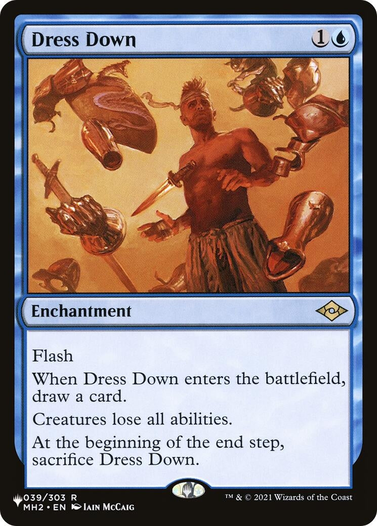 Dress Down (039/303) (LIST)