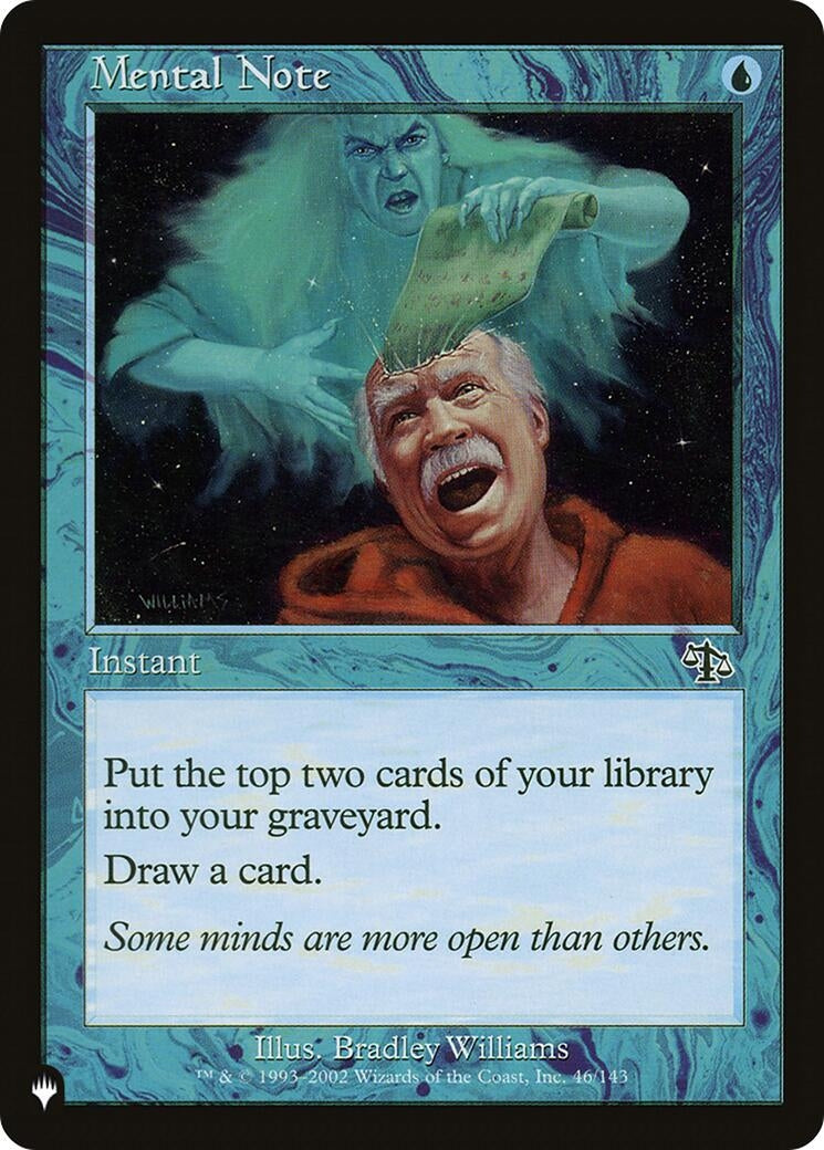 Mental Note (46/143) (LIST)