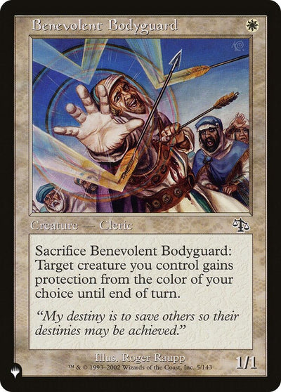 Benevolent Bodyguard (5/143) (LIST)