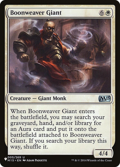 Boonweaver Giant (005/269) (LIST)