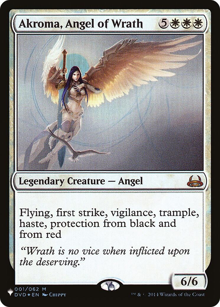 Akroma, Angel of Wrath (001/062) (LIST)