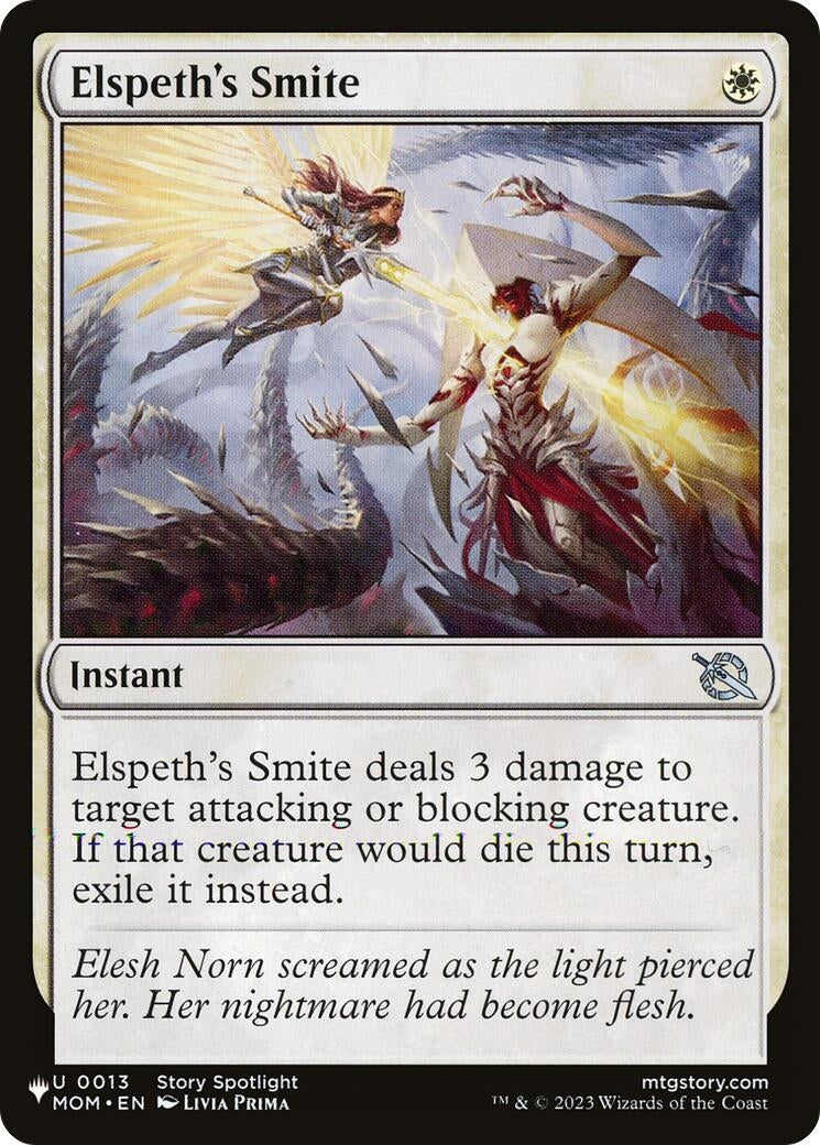 Elspeth's Smite (0013) (LIST)