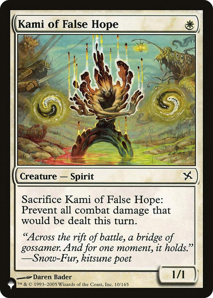 Kami of False Hope (10/165) (LIST)