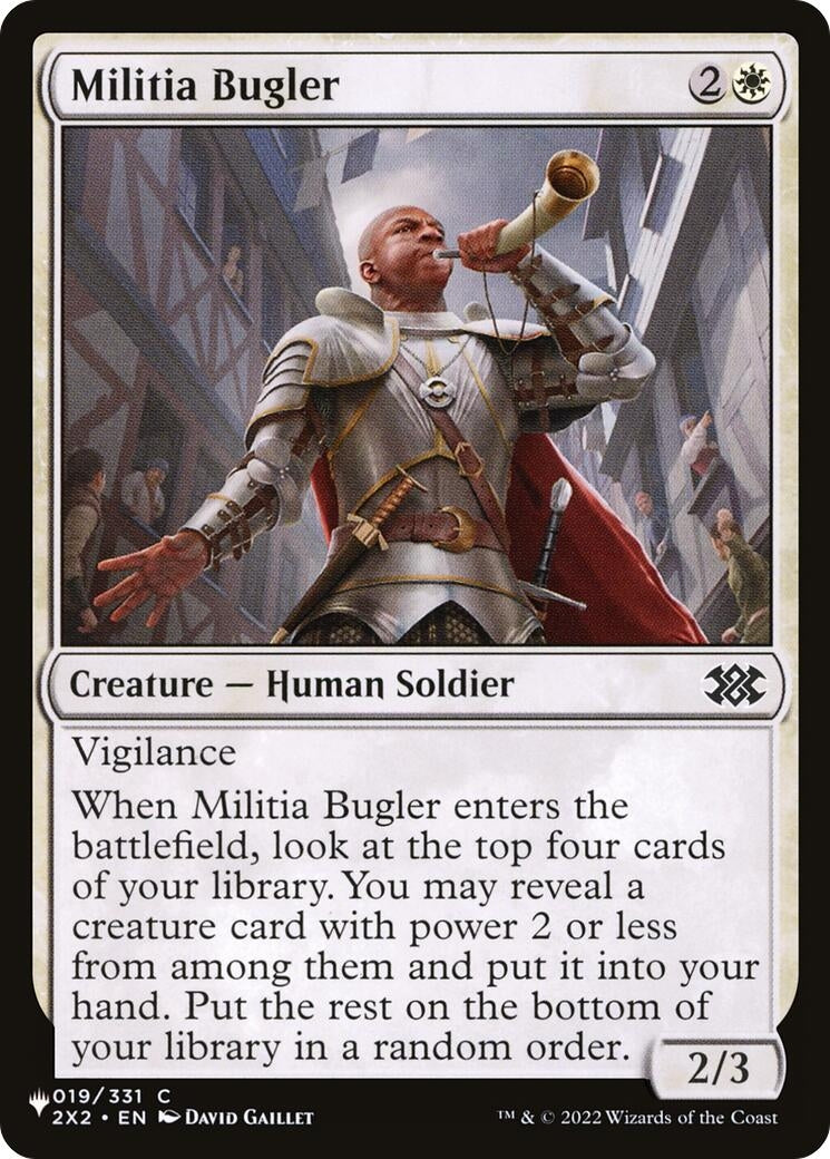 Militia Bugler (019/024) (LIST)