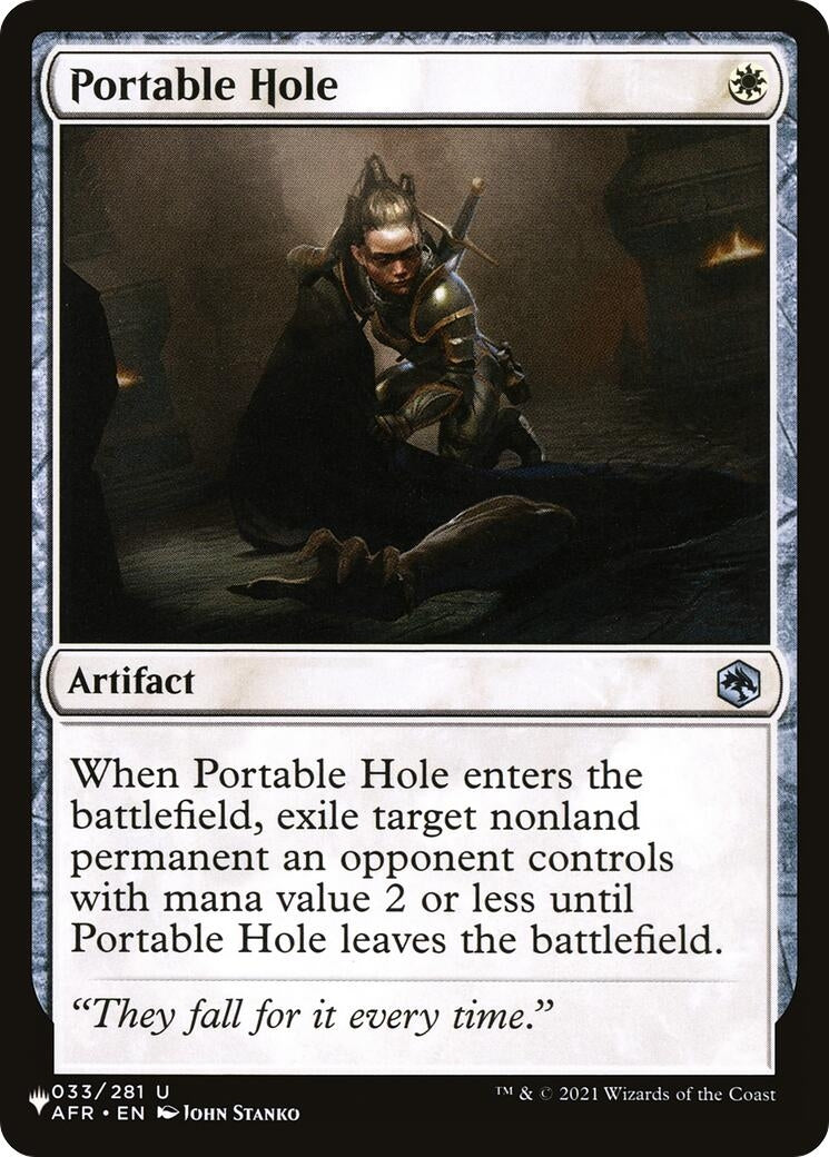 Portable Hole (033/281) (LIST)