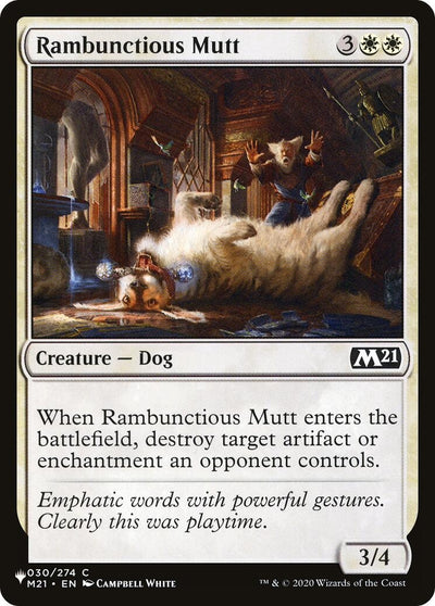Rambunctious Mutt (030/274) (LIST)