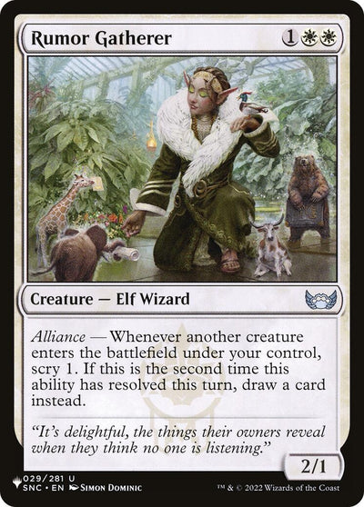 Rumor Gatherer (029/281) (LIST)