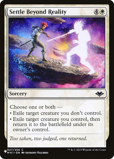 Settle Beyond Reality (027/254) (LIST)