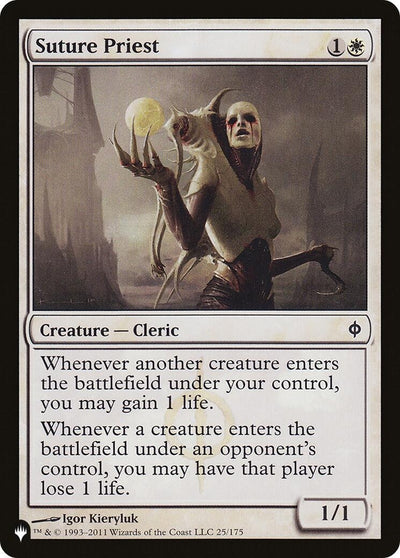 Suture Priest (NPH) (25) (LIST)