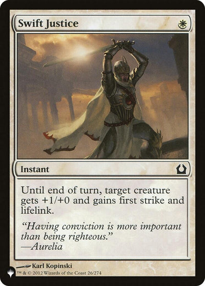 Swift Justice (26/274) (LIST)