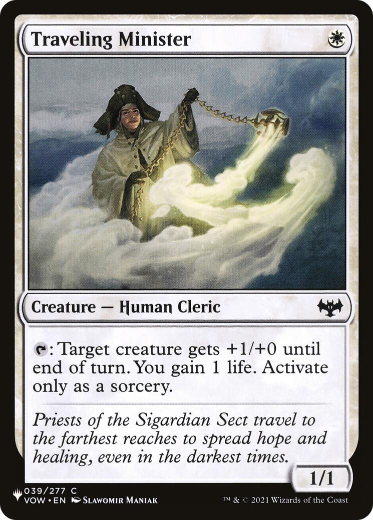 Traveling Minister (039/277) (LIST)