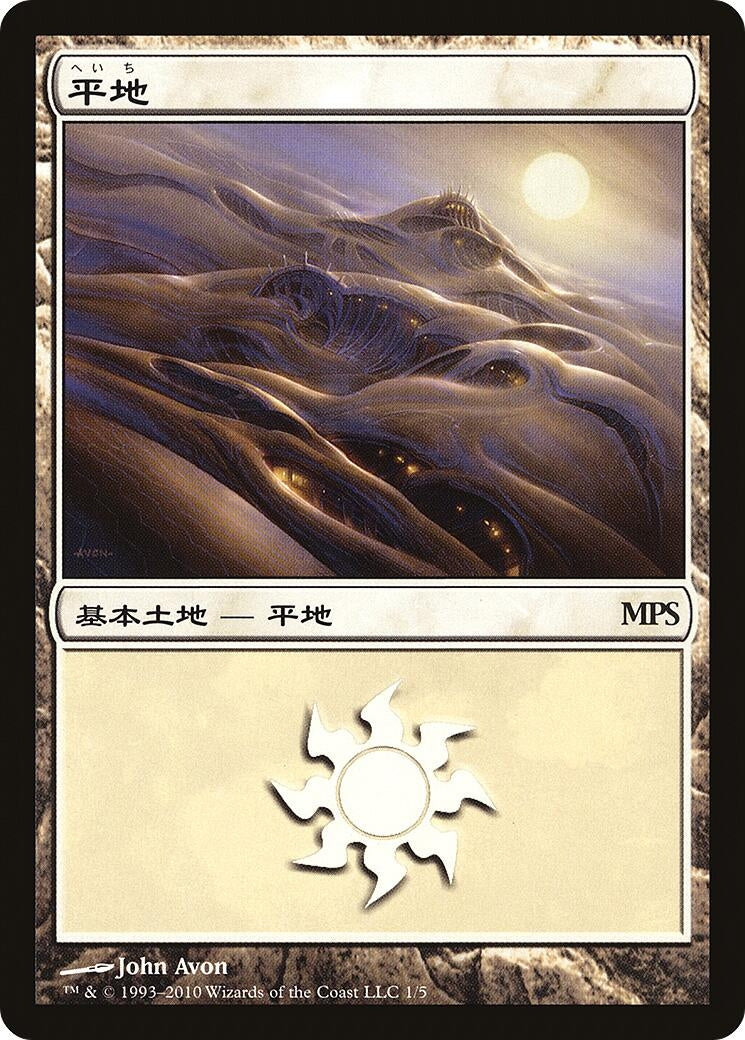 Image for Plains (2010) (1) (PREM) - Magic: The Gathering