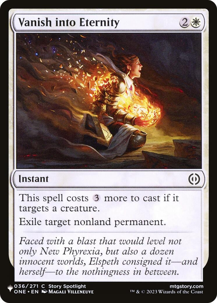 Vanish into Eternity (036/271) (LIST)
