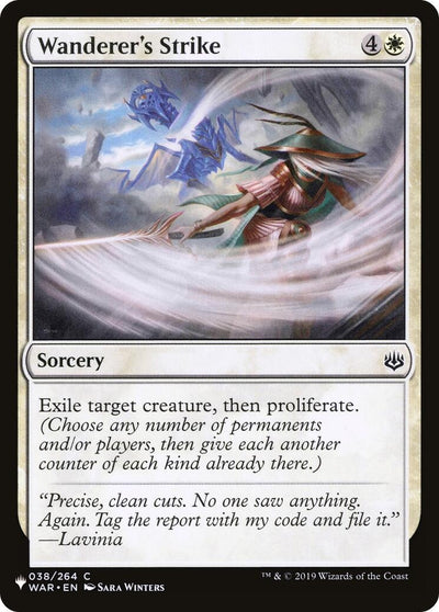 Wanderer's Strike (038/264) (LIST)